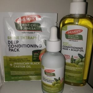 Palmers Olive Oil Formula Shine Therapy Bundle